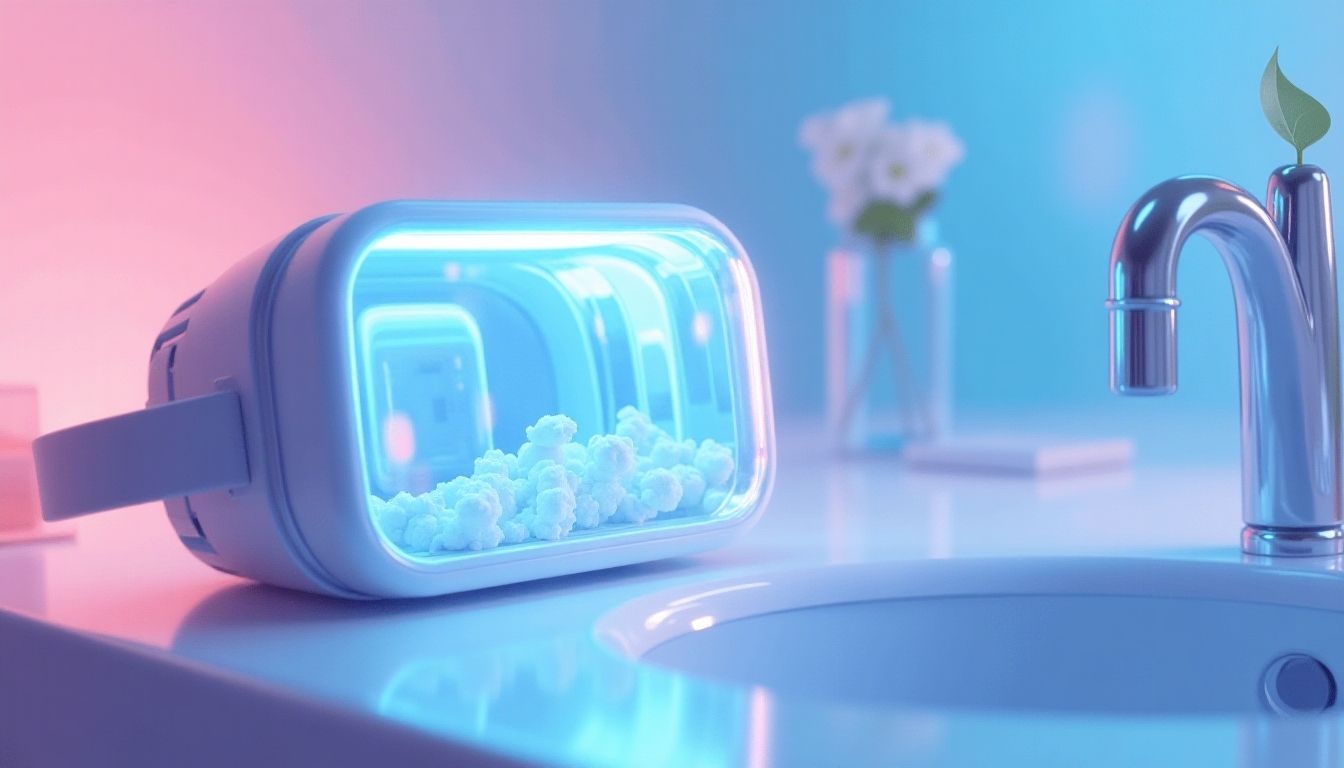 images showing hygiene solutions for VR headsets