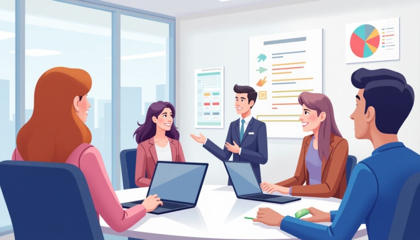 team collaboration and task prioritization infographic