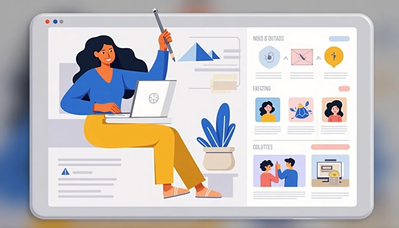 examples of customized website layouts and content