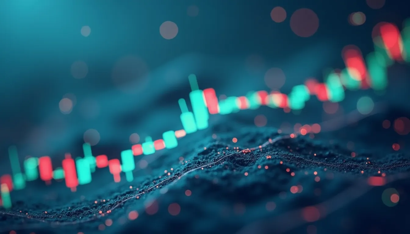 Investors trading stocks