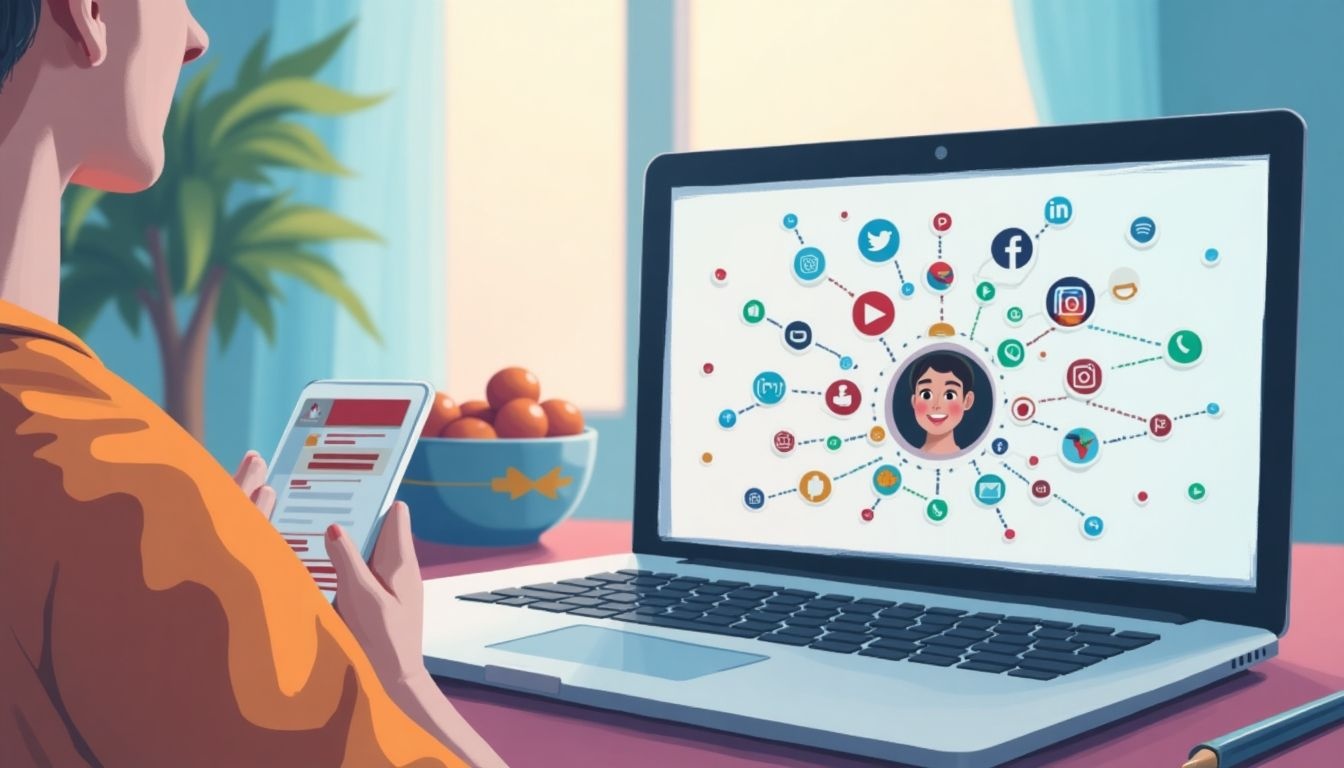 image of a well-optimized Instagram profile layout