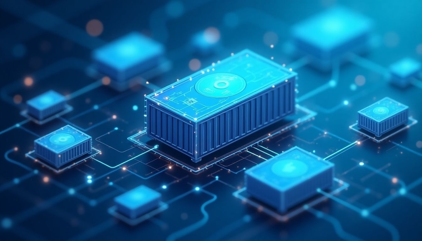 container orchestration infographic