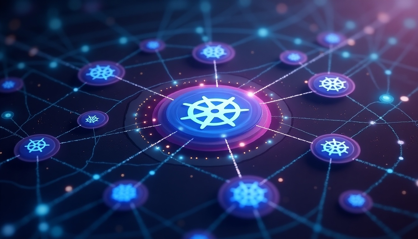 Kubernetes features overview infographic