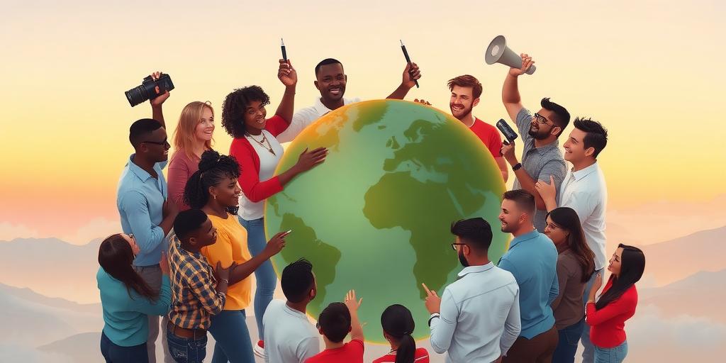 image depicting setting context and audience for communication