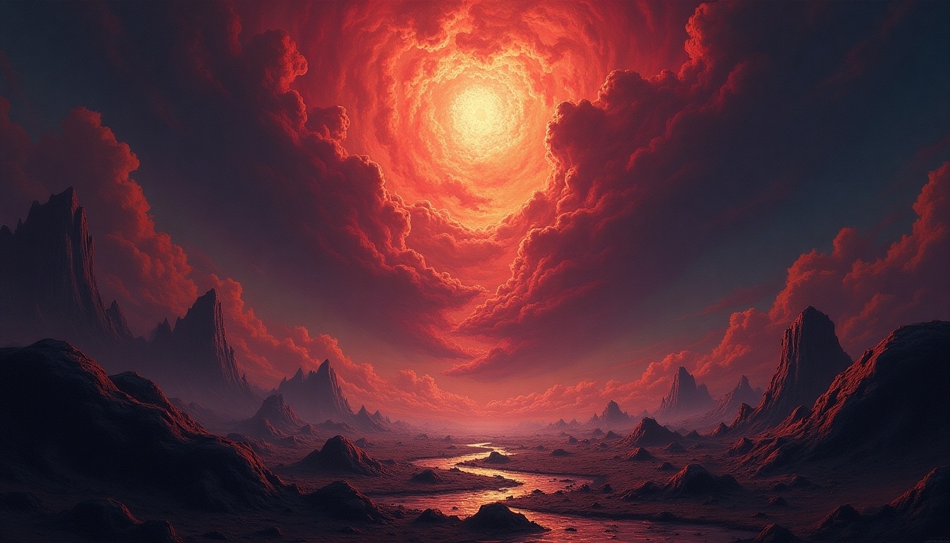 Cosmic genocide versus necessary evil illustration