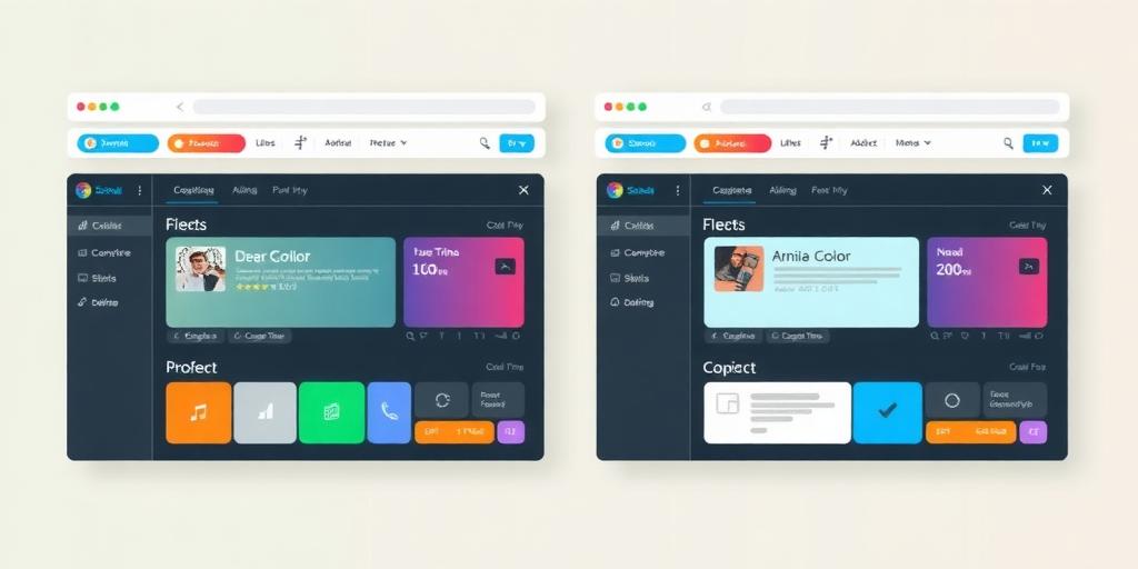 comparison of user interfaces for Claude AI and ChatGPT