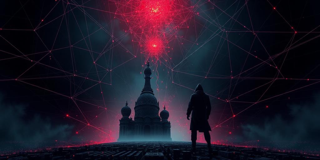illustration of how dark web monitoring works