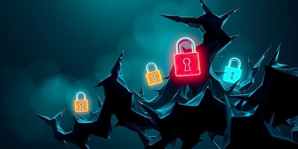 trends in dark web cybersecurity infographic