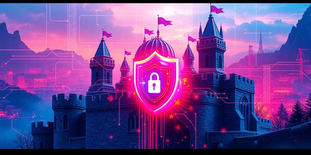 visual representation of key strategies for online protection