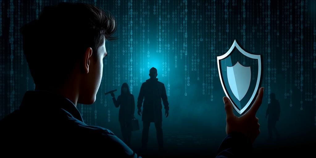 illustration of dark web monitoring concepts