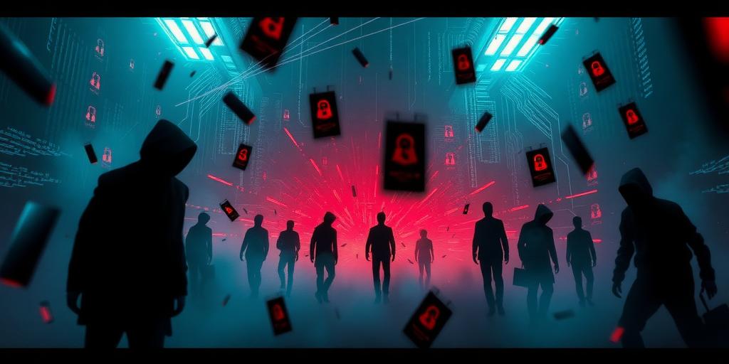 types of cyber threats on the dark web infographic