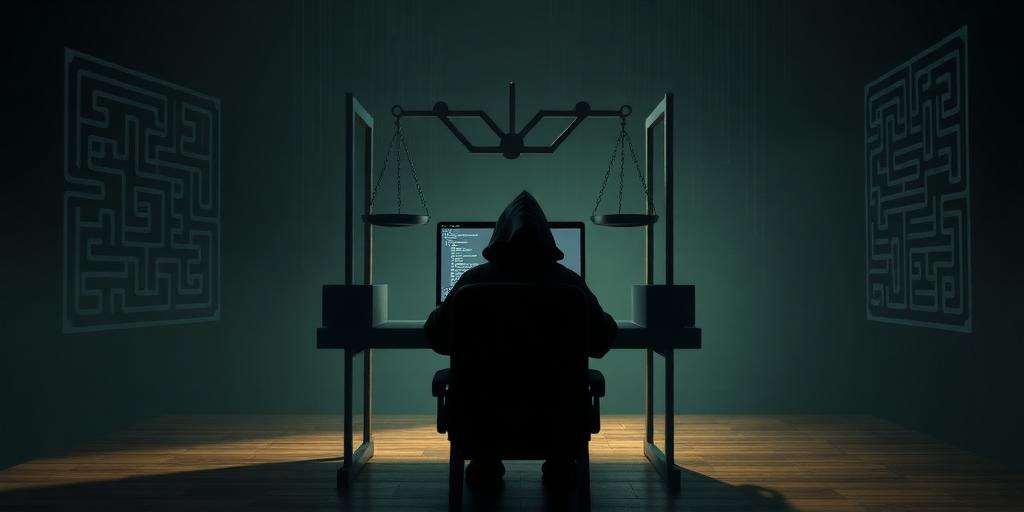 illustration of dark web structure and its components