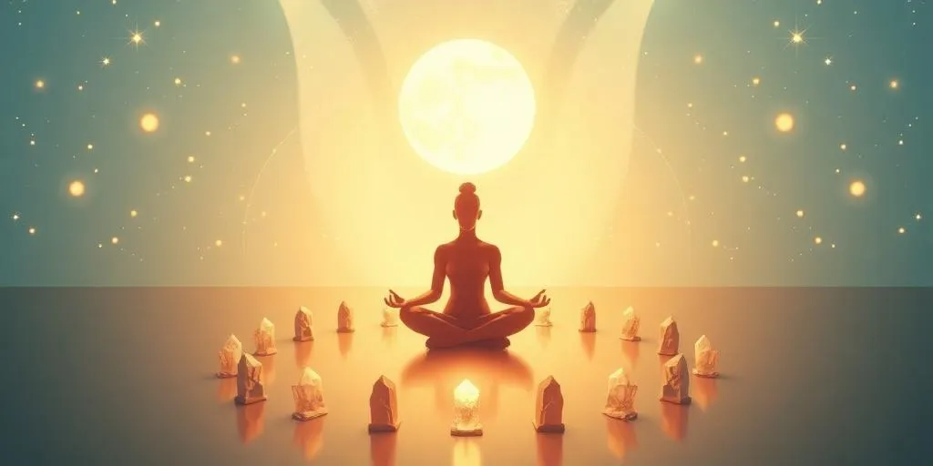 Abstract image showing inner struggle and spiritual challenges