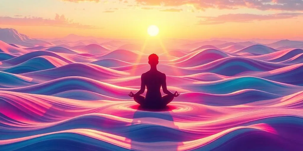 mental health benefits of meditation image