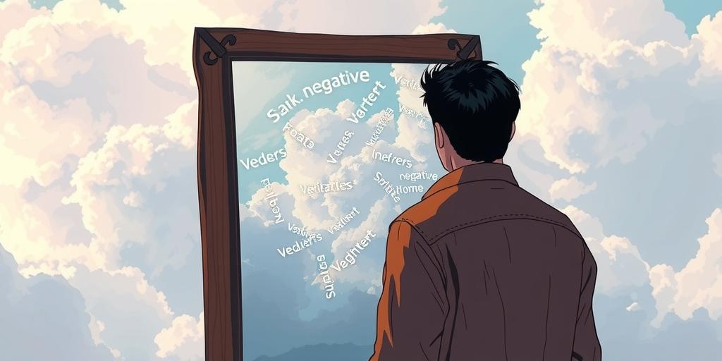 image of inner dialogue and self-criticism