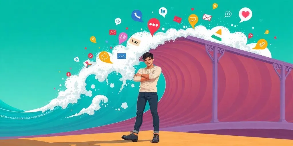 image depicting setting boundaries and saying no