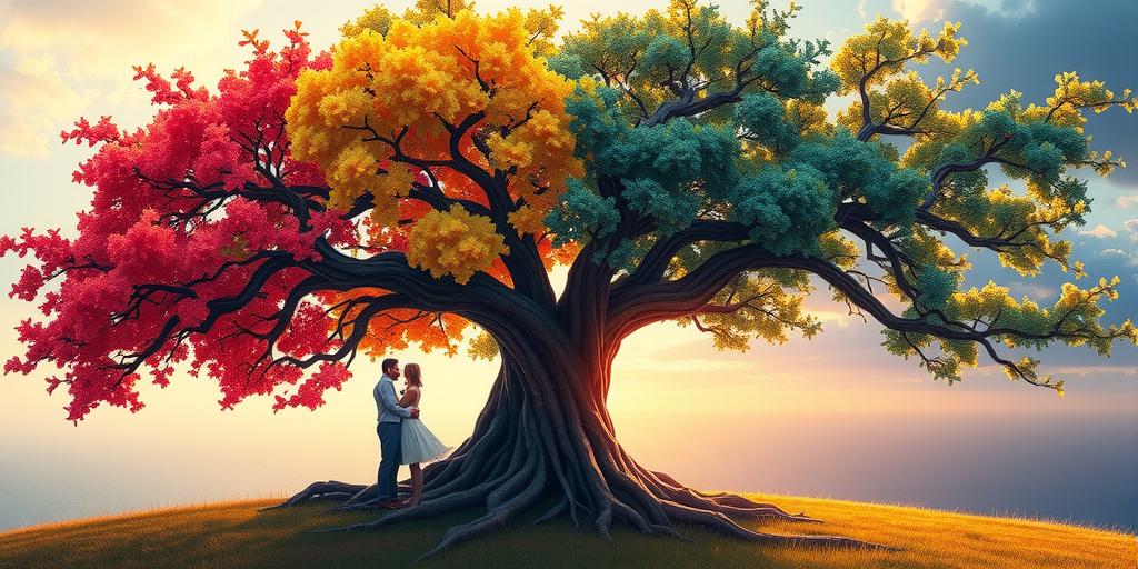 infographic showing differences between unconditional and conditional love