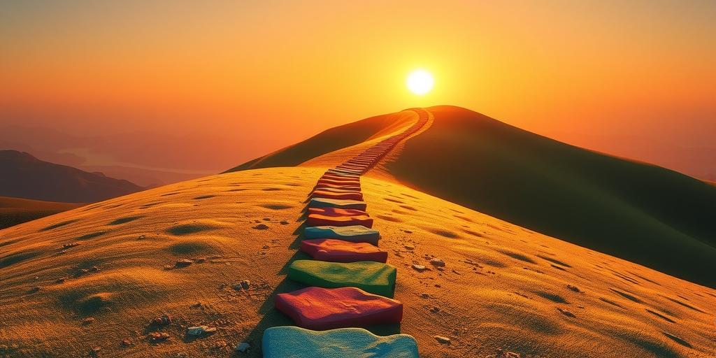 images representing personal values and life goals