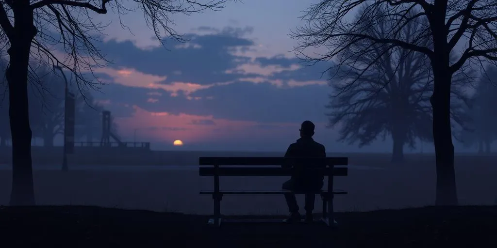 a person looking thoughtfully at old photographs, reflecting on memories