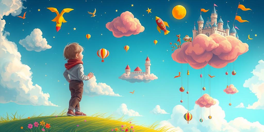 images representing childhood dreams and aspirations