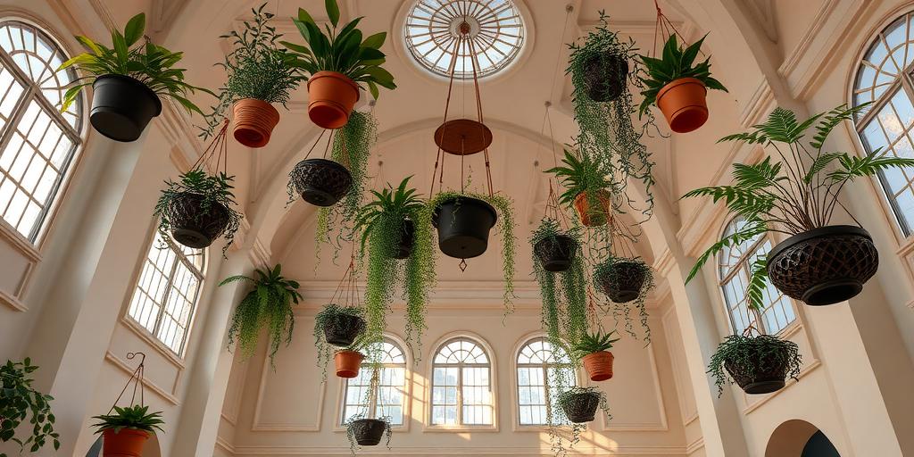 ceiling hooks with decorative displays images