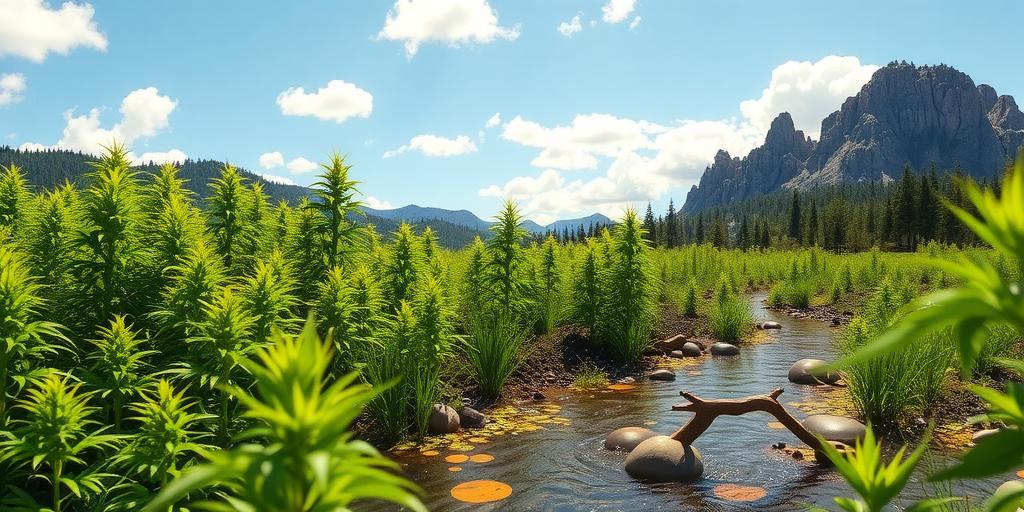 Hemp fiber environmental benefits images