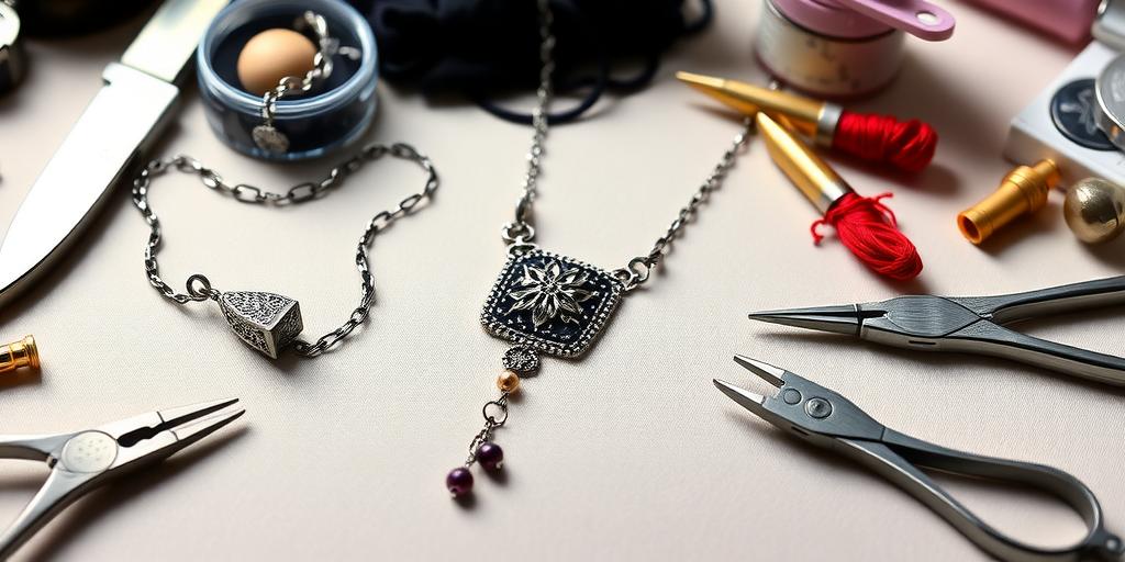 different knotting techniques for hemp necklace