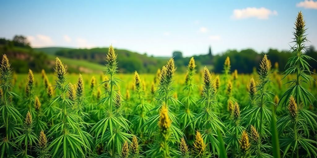 Effective carbon sequestration by industrial hemp