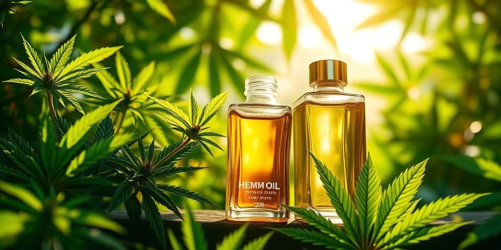 hemp oil skin benefits image