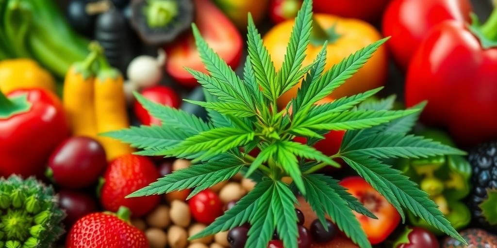 Nutritional benefits of hemp protein powder infographic