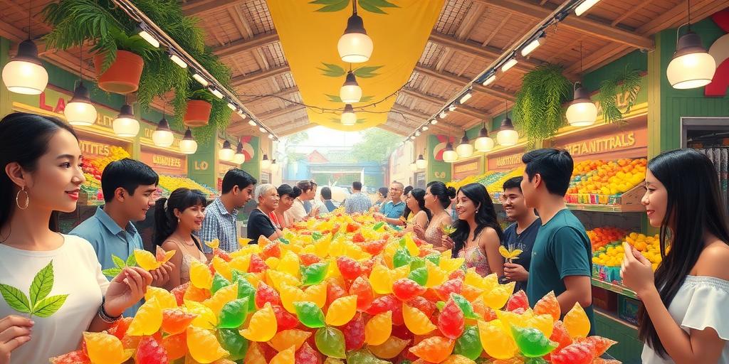 CBD gummies popularity in wellness