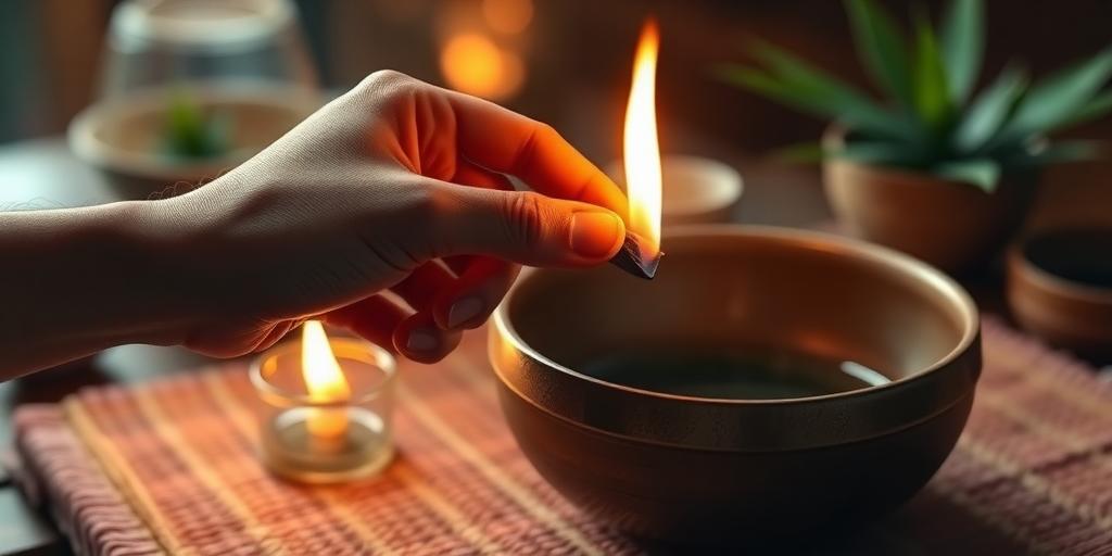 How to use hemp wick for lighting