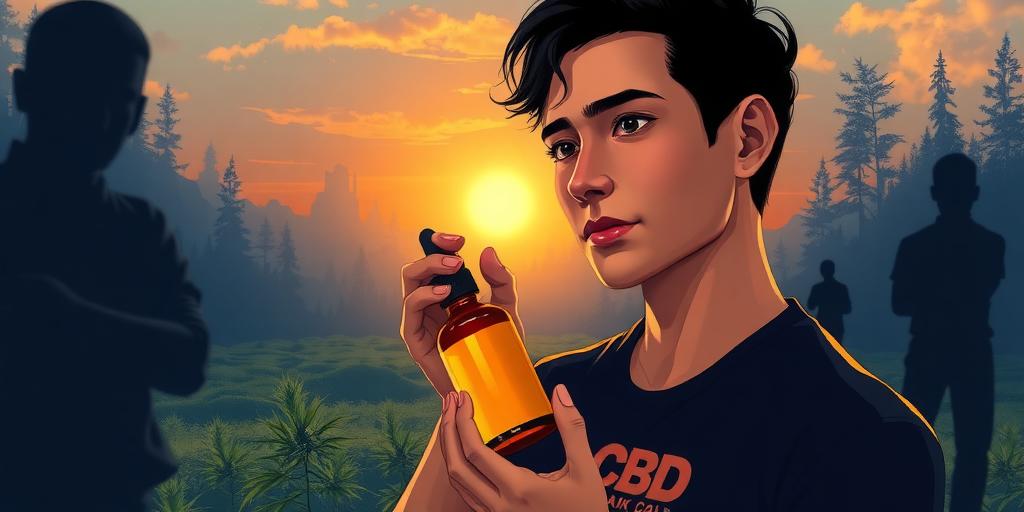 CBD cortisol research findings infographic