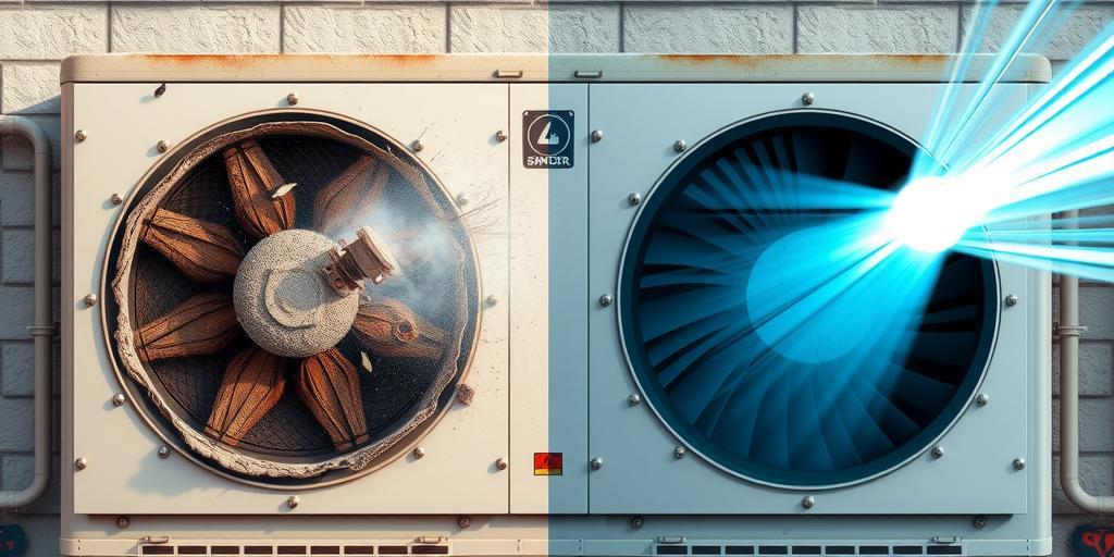 cleaning air ducts to boost HVAC efficiency