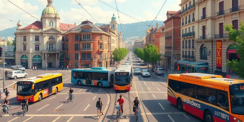 public transportation options in Voiron image