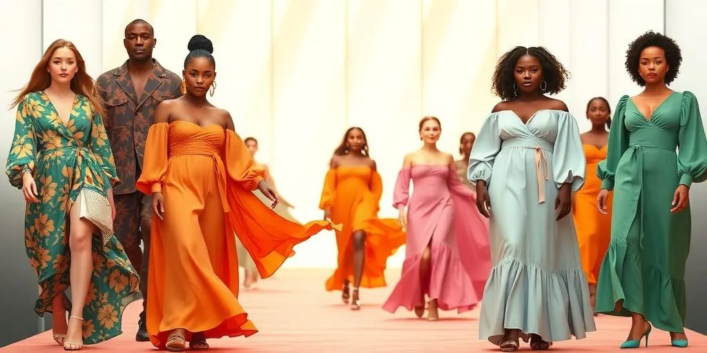 Fashion trends plus size 2025 runway models
