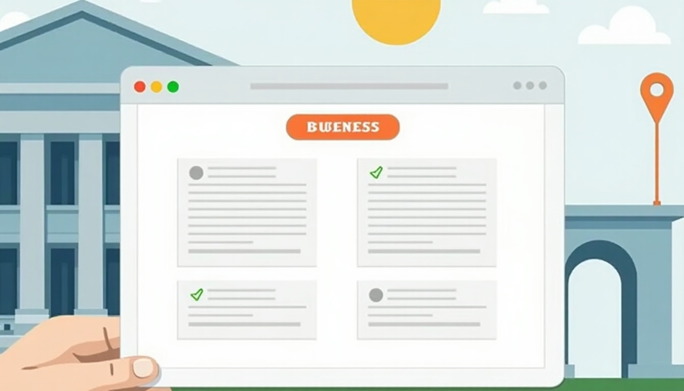 business information form for Amazon seller registration