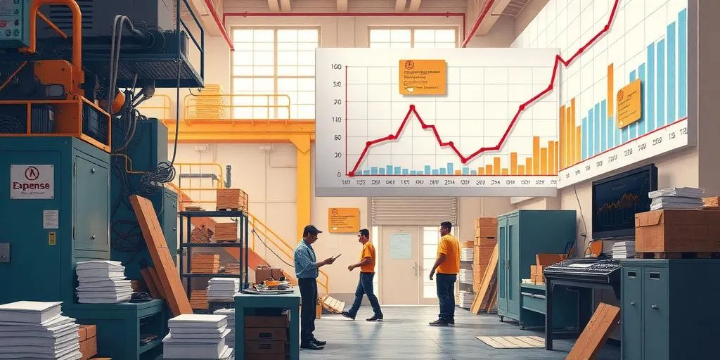 infographic on operational inefficiencies and profit margins