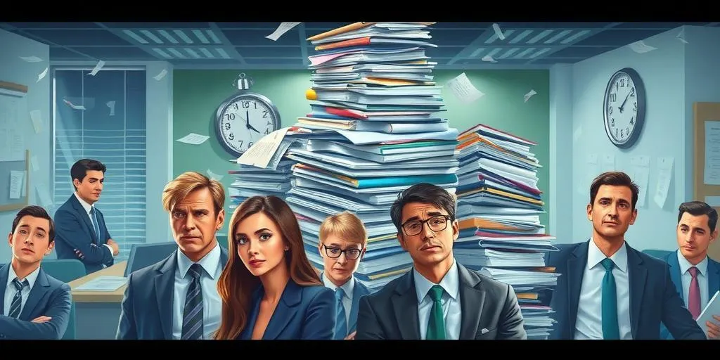 image depicting team strain due to client overload in design