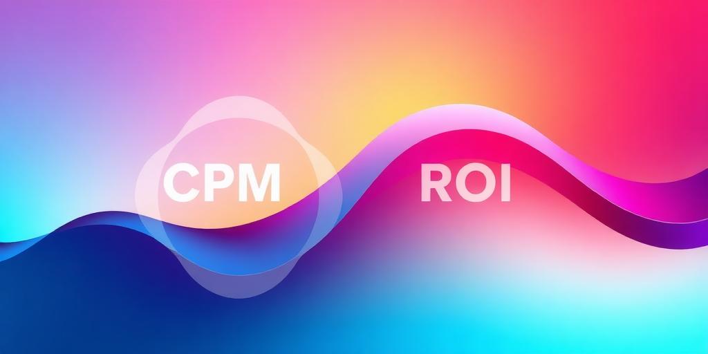 Infographic explaining cpm in advertising