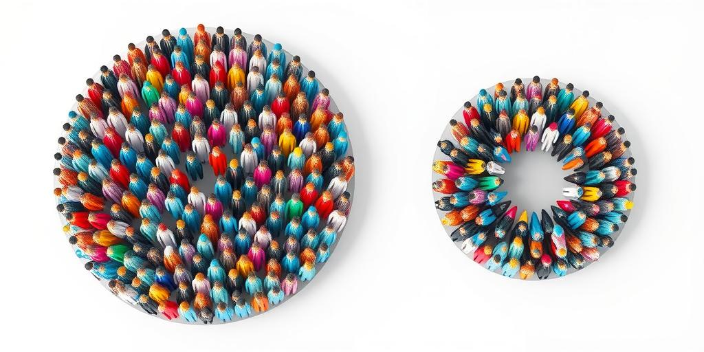 Graph showing user base comparison between Facebook and Twitter