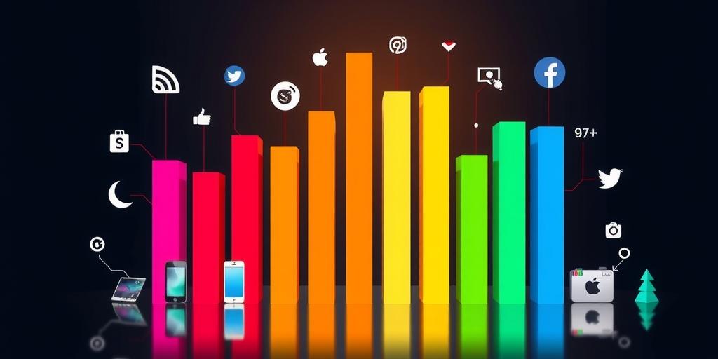 infographic of online advertising costs breakdown