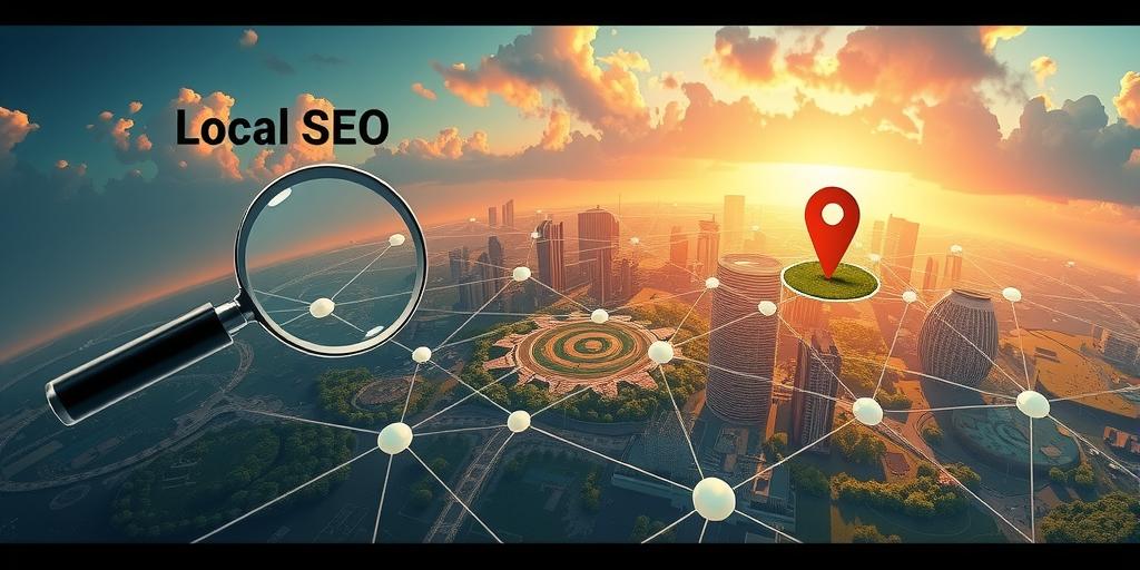 visual representation of key components in local SEO