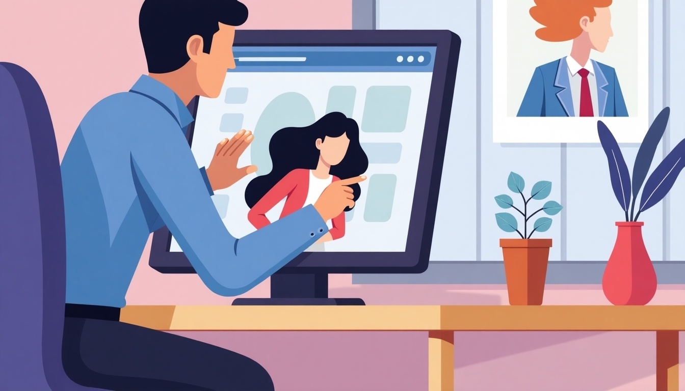 Upwork platform features visual