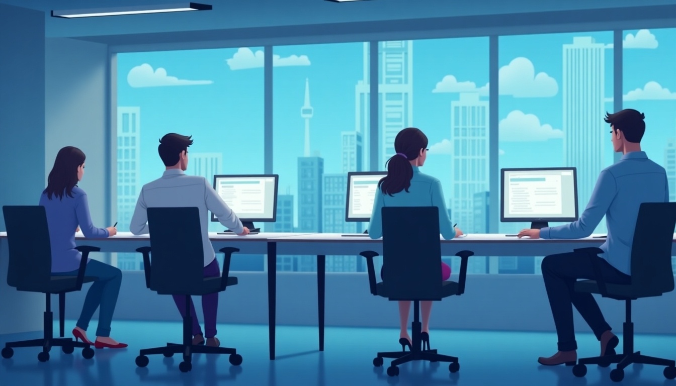 work environment for data entry jobs