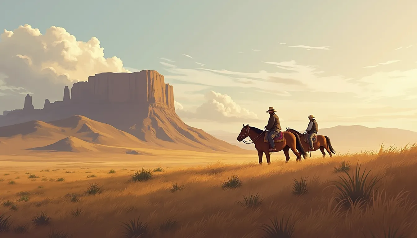 Mongolia grasslands image