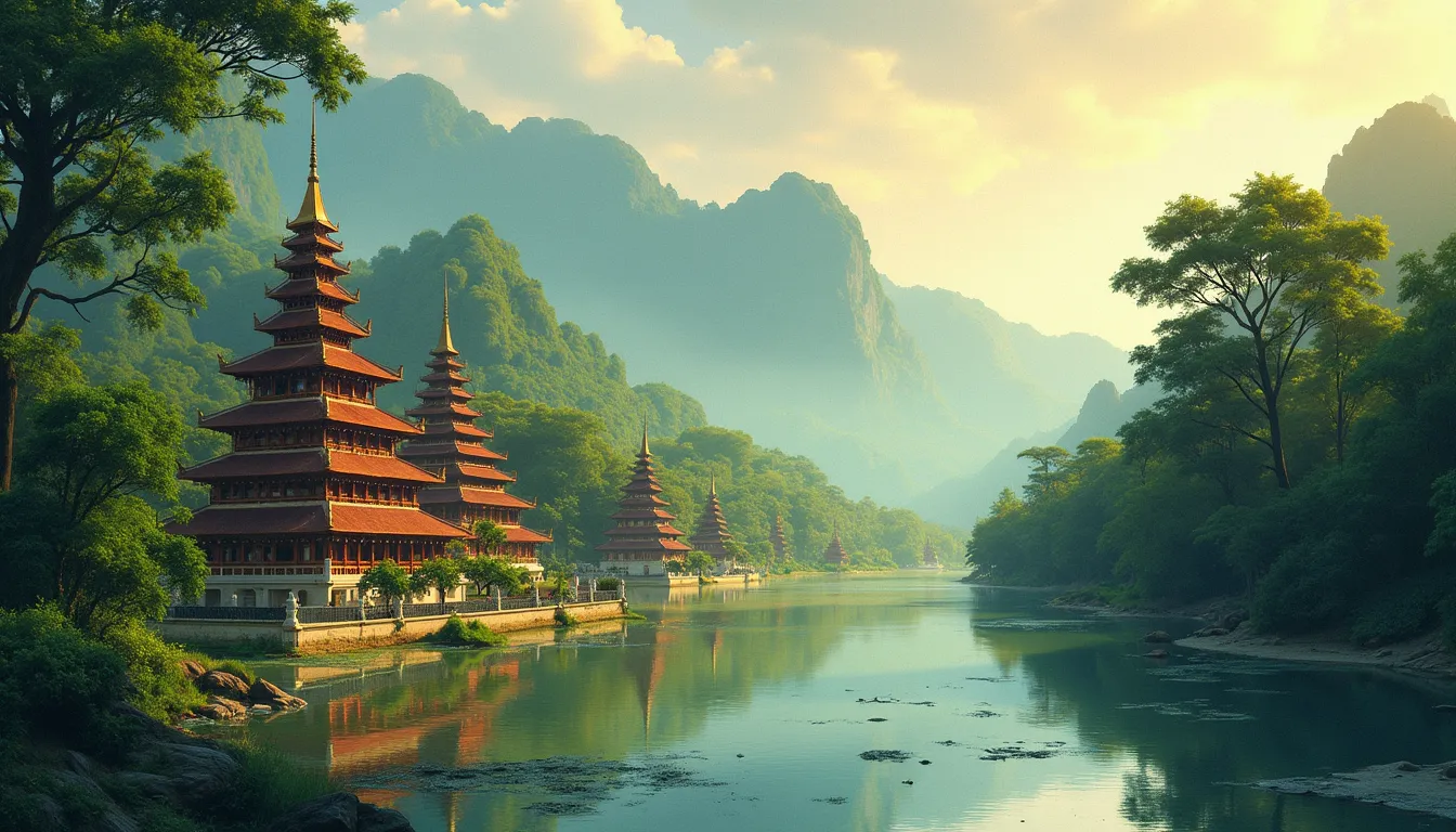 Luang Prabang Laos UNESCO World Heritage image