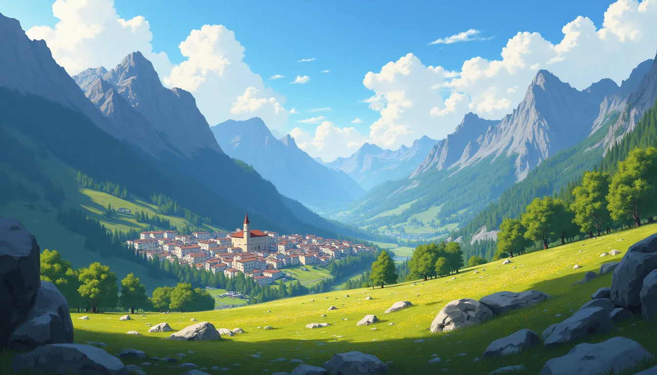 Andorra mountains image