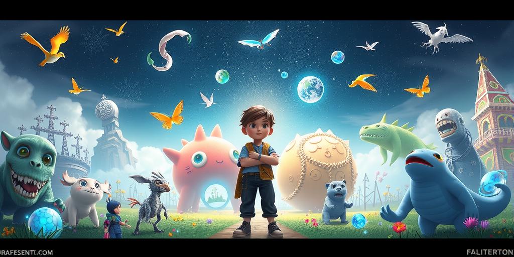 creative game design ideas illustration