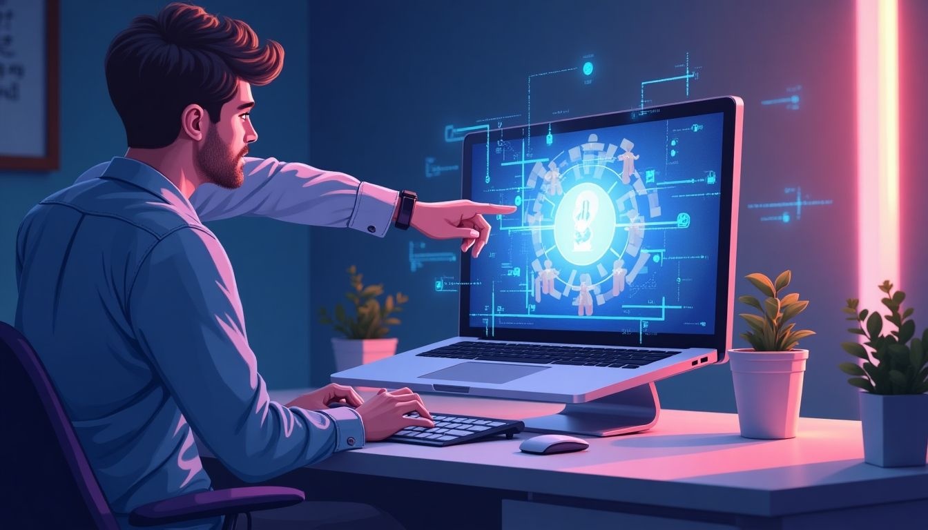 automated outreach and lead conversion process infographic